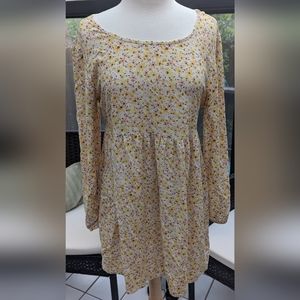 Floral mini dress